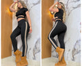 Leggins Strass Cafe