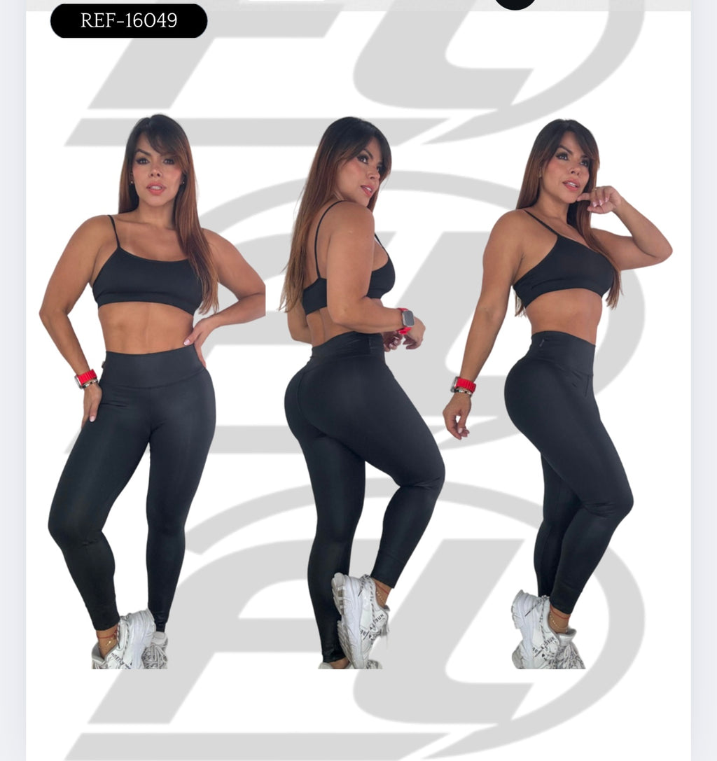 Leggings - Clasico Efecto Cuero SIN CIERRE FL