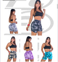 Push Up Shorts - Tie Dye