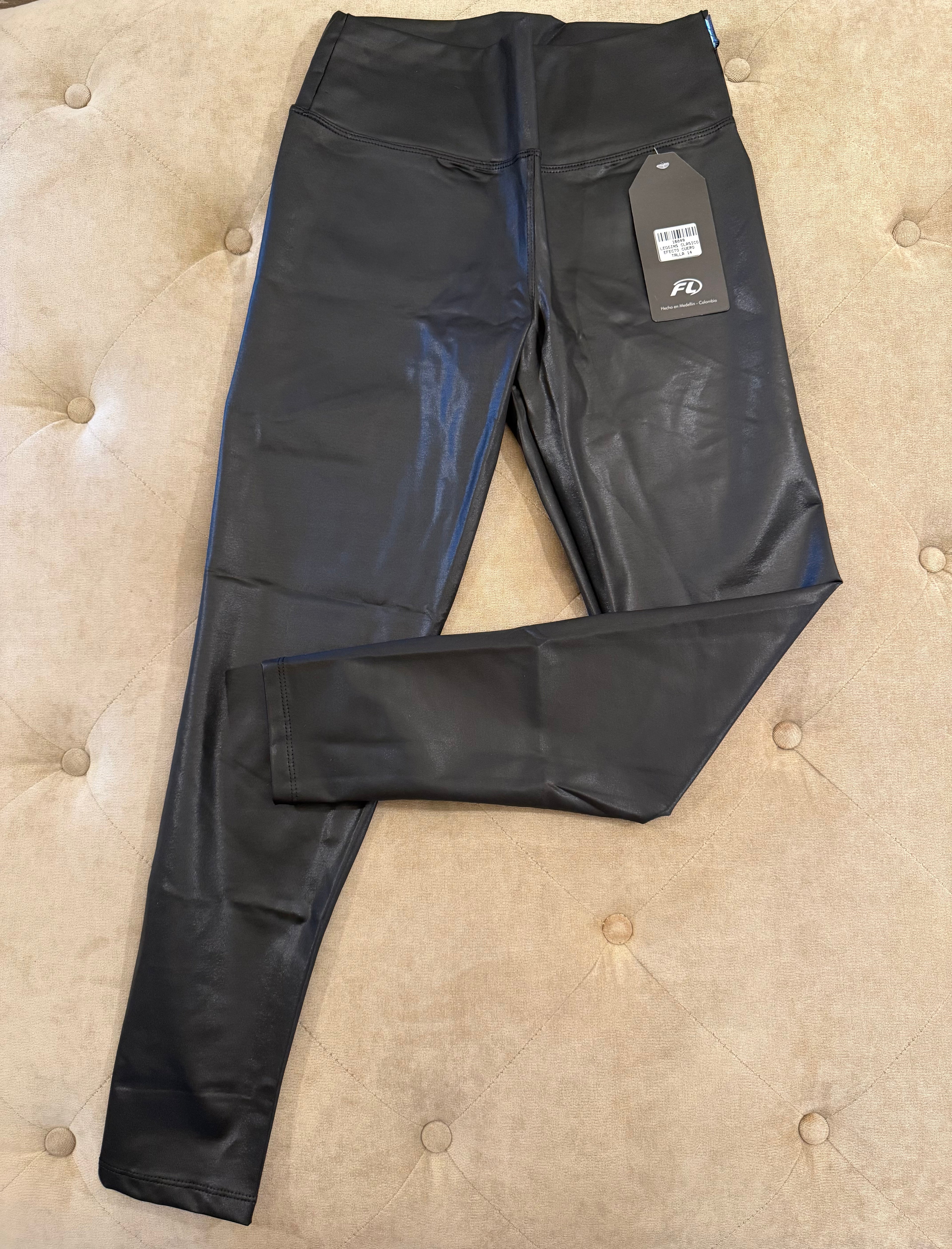Leggings - Clasico Efecto Cuero SIN CIERRE FL