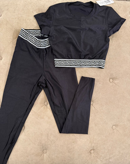 2 Piece Set - Glitter Fend