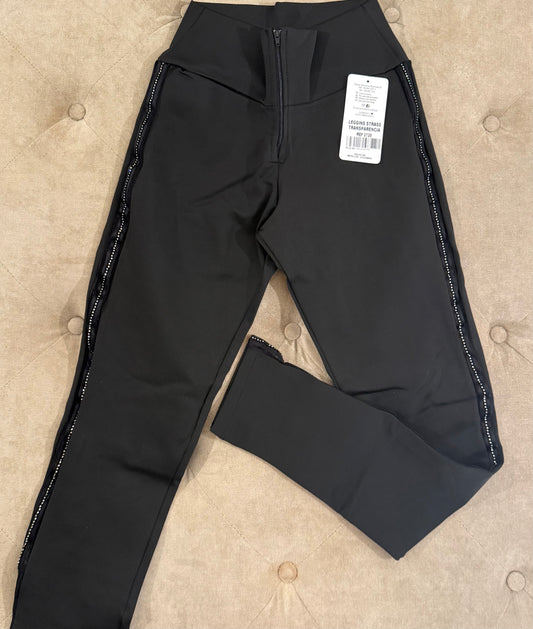 Leggings - Strass Transparencia