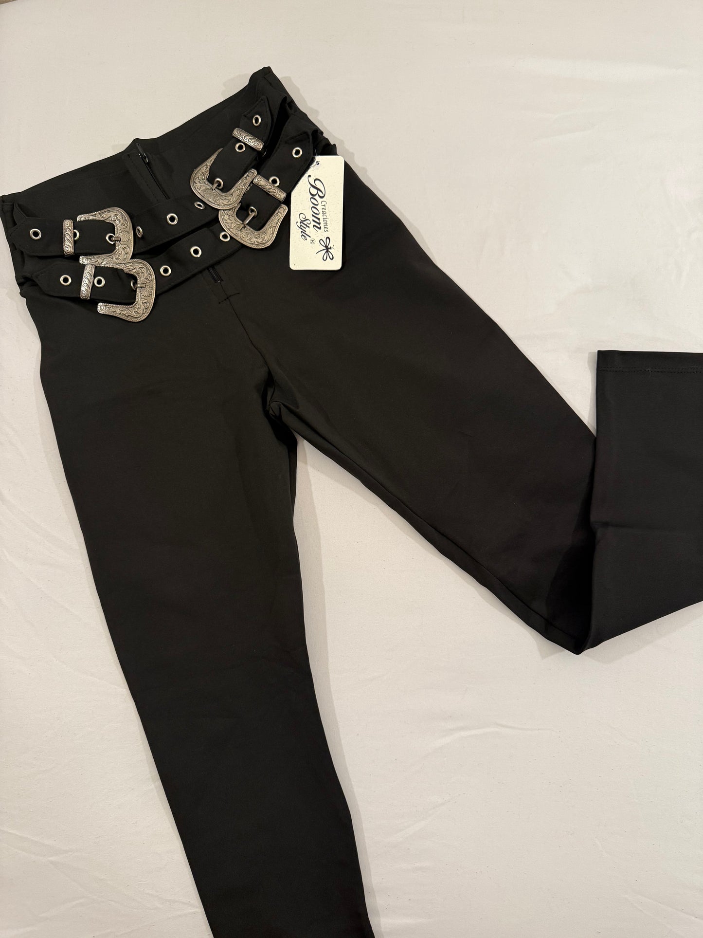 Leggings - Hebillas Cromada