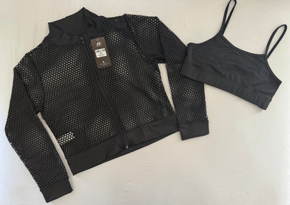 Baseball Mesh w/ Top - zip up
