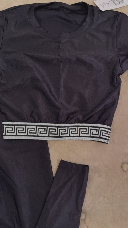 2 Piece Set - Glitter Fend